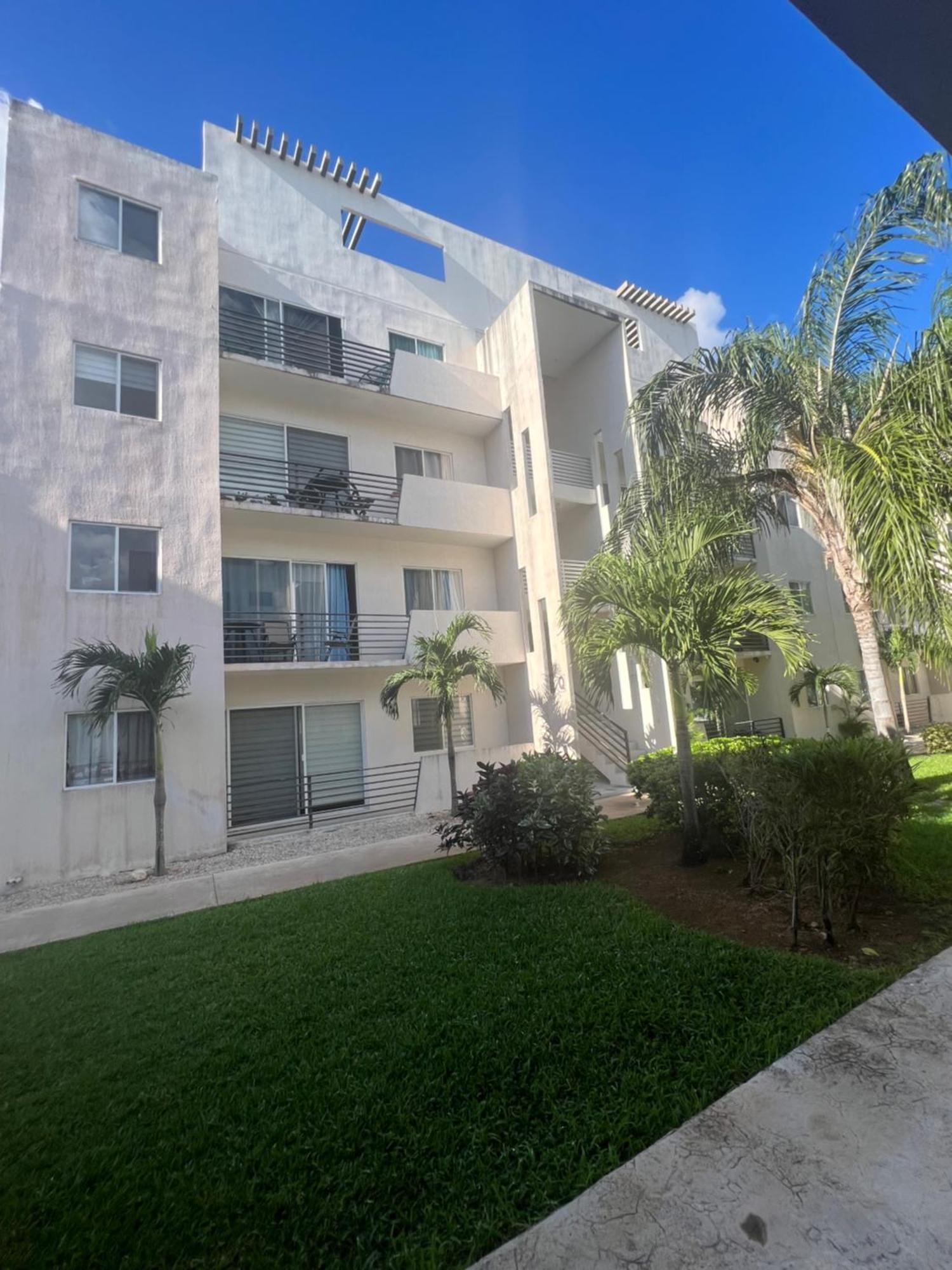 Departamento Blue Vacacional Apartment Плая дел Кармен Екстериор снимка