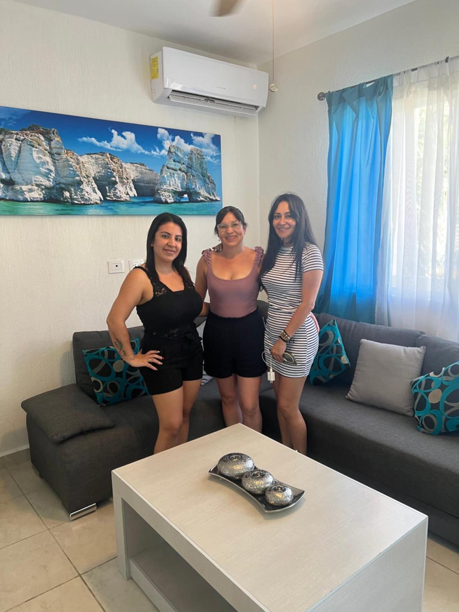 Departamento Blue Vacacional Apartment Плая дел Кармен Екстериор снимка