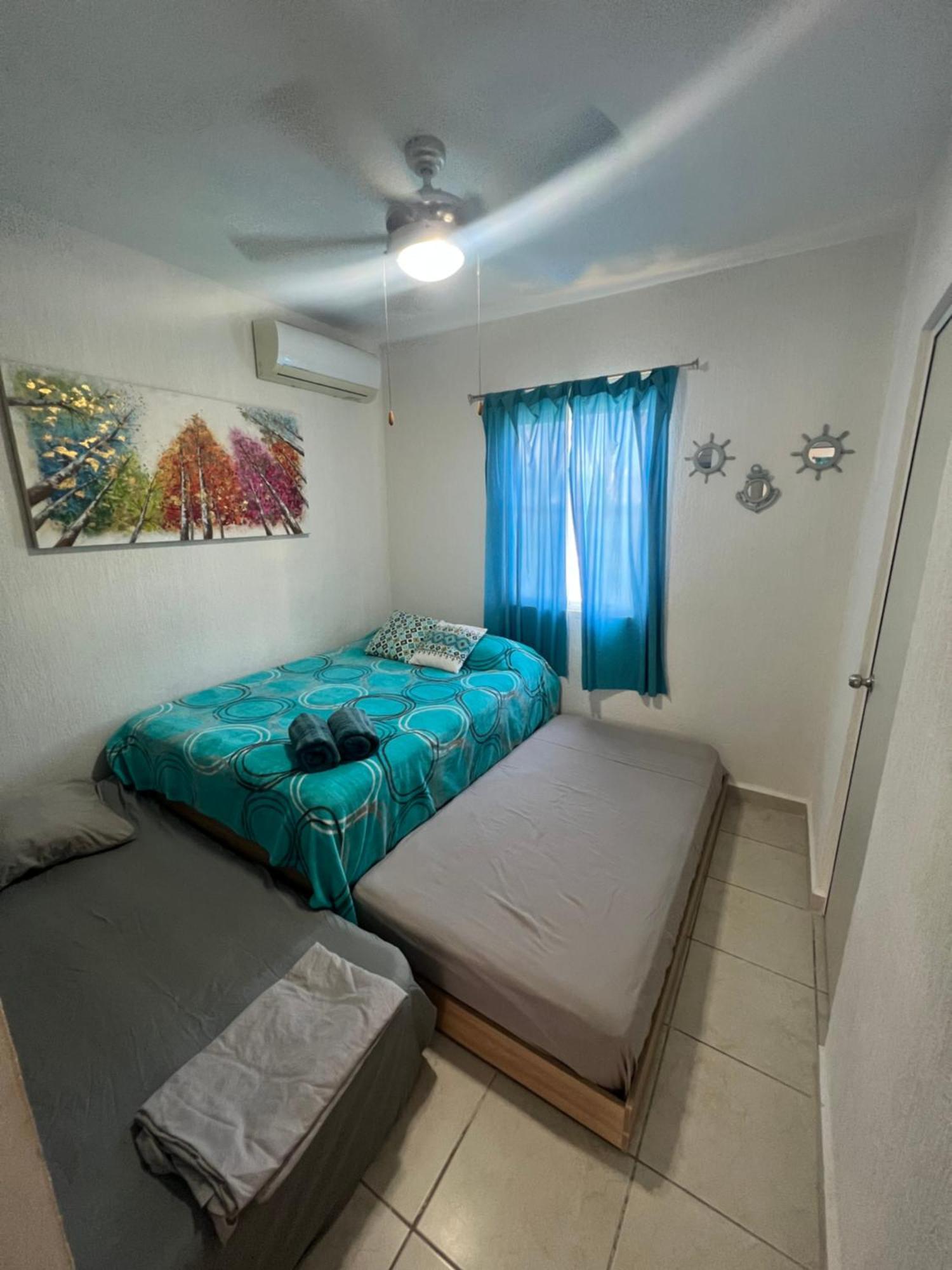 Departamento Blue Vacacional Apartment Плая дел Кармен Екстериор снимка