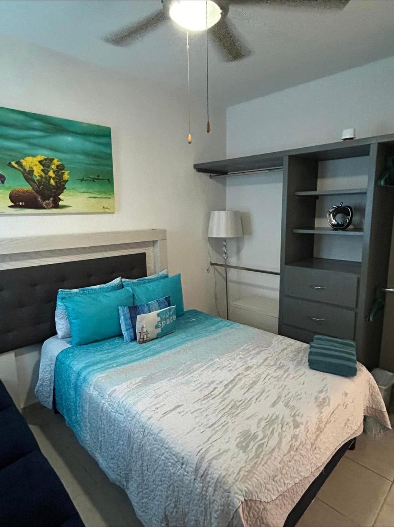 Departamento Blue Vacacional Apartment Плая дел Кармен Екстериор снимка